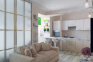 Однокомнатная квартира