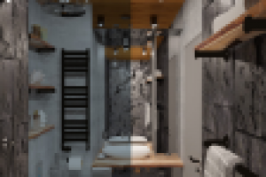 Однокомнатная квартира в стиле лофт