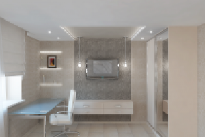 Дизайн проект трехкомнатной квартиры в современном стиле