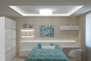 Дизайн проект трехкомнатной квартиры в современном стиле