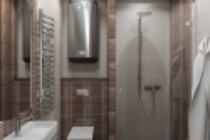 Дизайн проект трехкомнатной квартиры в современном стиле