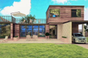 Экстерьер модульного дома