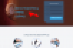 Дизайн одностраничного сайта в HTML