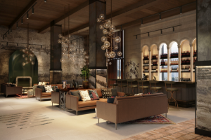 Лобби гостиницы «Askaneli»