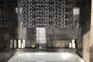 Ванная комната в загородном доме