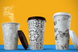 дизайн принта на кофе-стаканчики