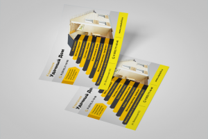 Листовка А5 для строительной фирмы