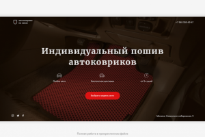 Пошив автоковриков в Москве