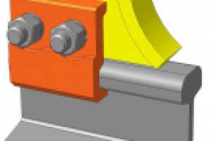 Рельсовый ограничитель хода