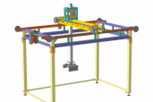 Паллетайзер-манипулятор с послоевым формированием паллеты
