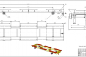 Тележка рельсовая