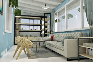 Интерьер веранды