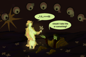 проба для комикса про ведбм