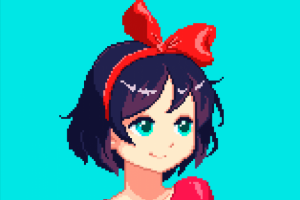 Пиксель-арт аниме