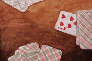 Иллюстрация "Игра в карты"