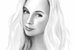 Портрет в электронном виде. Планшет Wacom