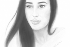 Портрет в электронном виде. Планшет Wacom