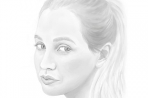 Портрет в электронном виде. Планшет Wacom