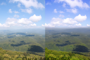 Цветокоррекция пейзажа