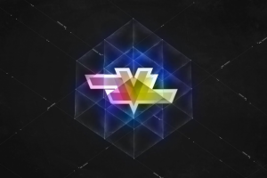 3D анимация лого DVL express!