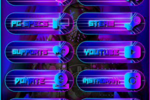 Панели для Twitch Оформления Neon