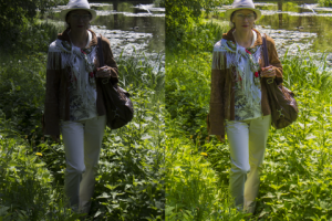 Простая коррекция цвета, контраста и теней