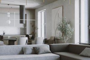 Кухня гостиная