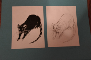 Стилизация крысы