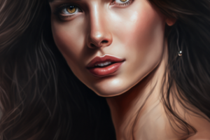 Девушка брюнетка