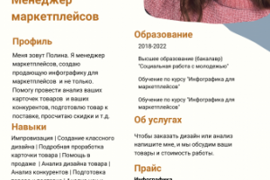 Инфографика для маркетплейсов
