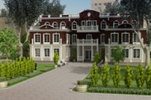 Общественное здание. Разработка фасада. г. Москва.