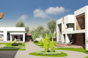 Проектирование частного  жилого комплекса.. г. Новосибирск