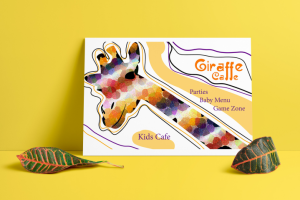 Разработка флаера детского кафе