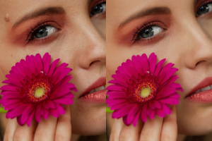 Ретушь кожи