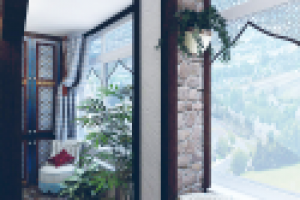 Дизайн лоджии