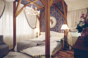 Спальня в стиле Шале