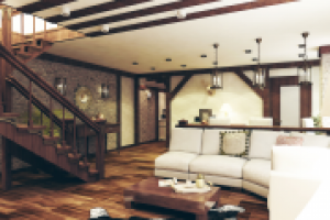 Пентхаус в стиле Шале