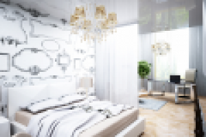 Белая спальня