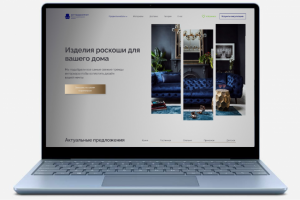 Дизайн сайта мебельной компании