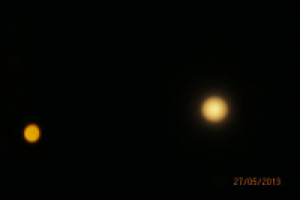 полнолуние и фонарь