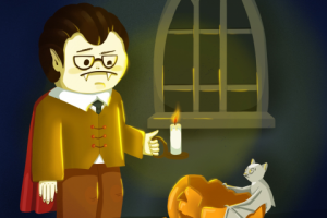 Уставший вампирчик