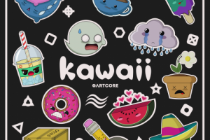 Kawaii stickerpack