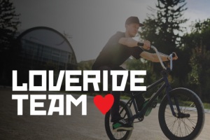 logotype LOVERIDE TEAM