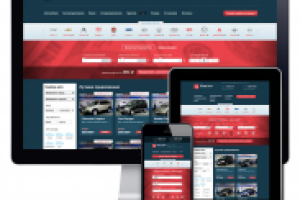 Адаптивный сайт автосалона