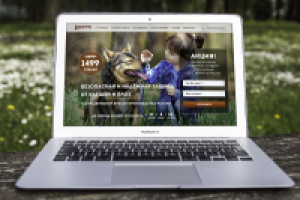 Лендинг для проекта компании Биовектор