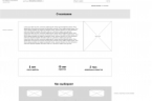 Прототип сайта "Натяжные потолки" внутренняя страница О компании