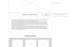 Прототип сайта "Натяжные потолки" внутренняя страница Каталог