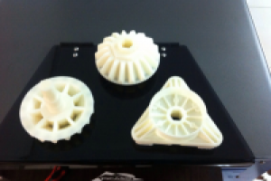 Шестерни для щита с вращающейся рекламой