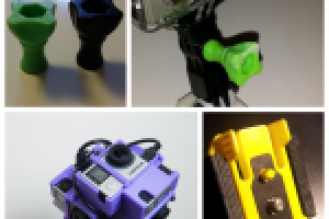 Корпус и ручки регулировки для GoPro