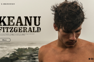 Web site about actor Keanu